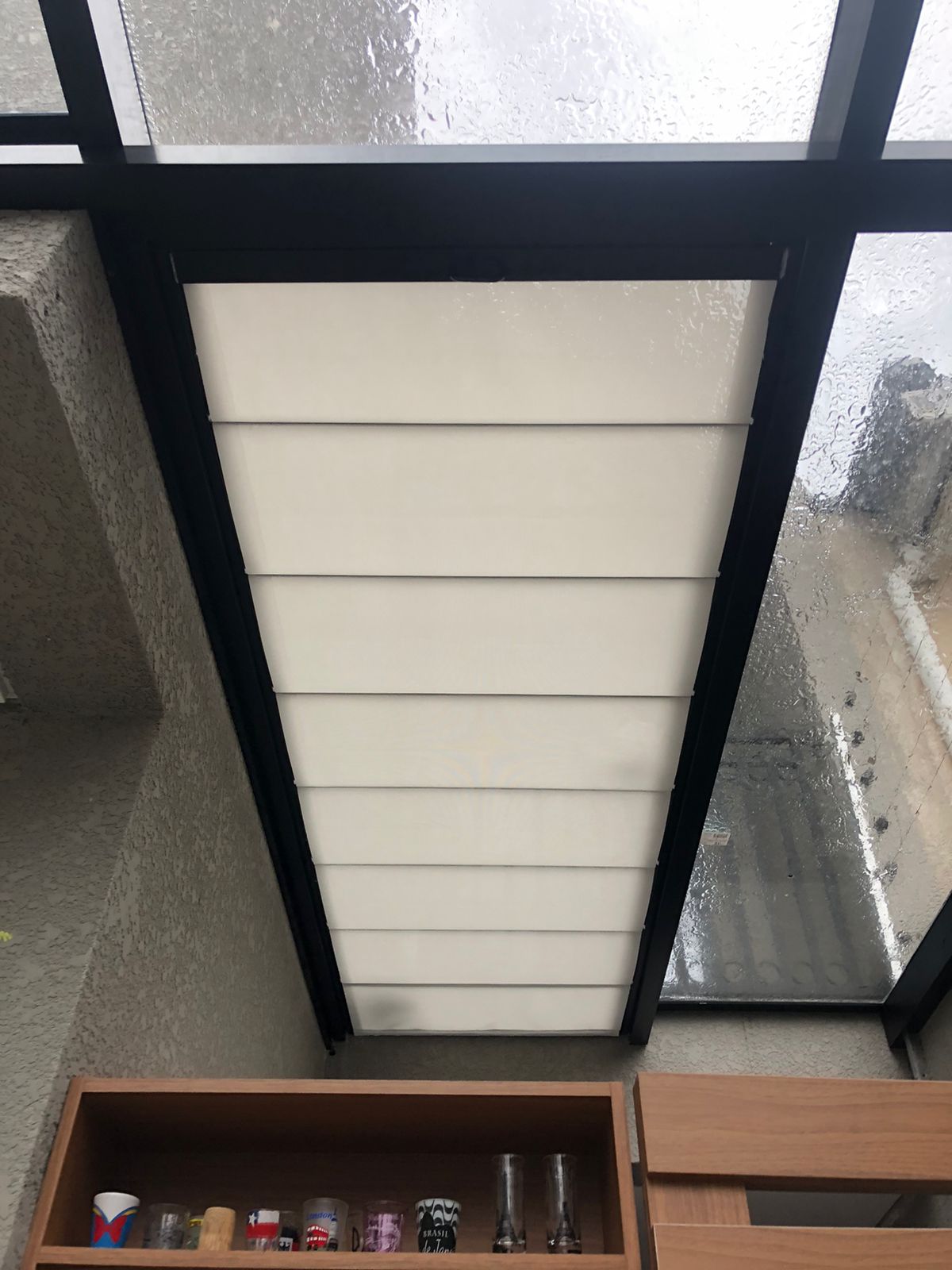 Tela Solar — claraboia fechada